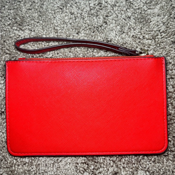 Kate Spade Vibrant Red Clutch - Picture 2 of 3